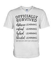 KINDERGARTEN V-Neck T-Shirt tile