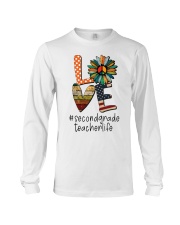 2ND GRADE TEACHER Long Sleeve Tee tile