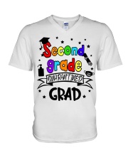 2ND GRADE V-Neck T-Shirt tile