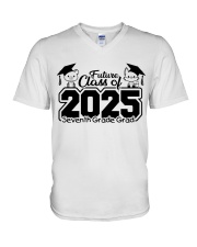 7TH GRADE FUTURE CLASS OF 2025 V-Neck T-Shirt tile