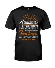 PRE-K TEACHER Classic T-Shirt front