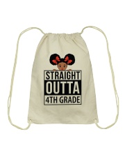 4TH GRADE GIRL Drawstring Bag tile