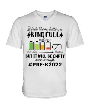 PRE-K 2022 V-Neck T-Shirt tile