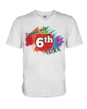 6TH GRADE V-Neck T-Shirt tile