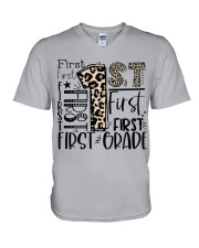 1ST GRADE V-Neck T-Shirt tile