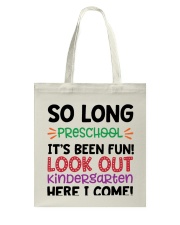 PRESCHOOL Tote Bag tile