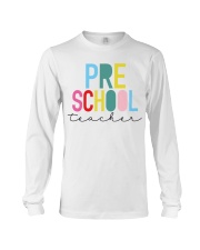 Preschool Teacher Long Sleeve Tee tile