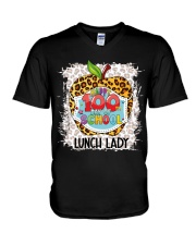 Lunch Lady V-Neck T-Shirt tile