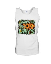 I Survived 100 Days Unisex Tank tile