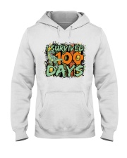 I Survived 100 Days Hooded Sweatshirt tile