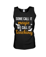 WE CALL IT TEACHING Unisex Tank tile