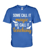 WE CALL IT TEACHING V-Neck T-Shirt tile