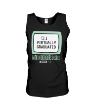 GRADUATED A DEGREE Unisex Tank tile