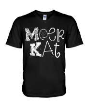 Meerkat V-Neck T-Shirt tile
