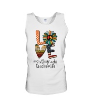 6TH GRADE TEACHER Unisex Tank tile