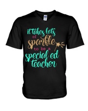 SPED TEACHER V-Neck T-Shirt thumbnail
