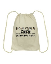 SOCIAL WORKERS Drawstring Bag thumbnail