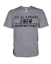 SOCIAL WORKERS V-Neck T-Shirt thumbnail