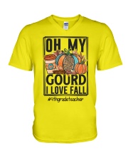 4th Grade V-Neck T-Shirt tile