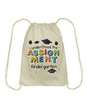 KINDERGARTEN Drawstring Bag tile
