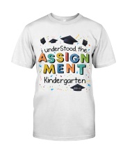 KINDERGARTEN Classic T-Shirt tile