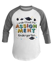 KINDERGARTEN Baseball Tee tile