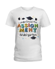 KINDERGARTEN Ladies T-Shirt tile