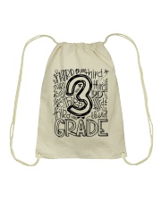 THIRD GRADE TYPO Drawstring Bag thumbnail