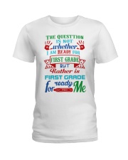 1ST GRADE Ladies T-Shirt tile