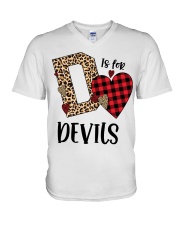 DEVILS V-Neck T-Shirt tile