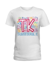 TRANSITIONAL KINDERGARTEN TYPOGRAPHIC Ladies T-Shirt thumbnail
