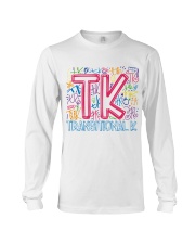 TRANSITIONAL KINDERGARTEN TYPOGRAPHIC Long Sleeve Tee thumbnail