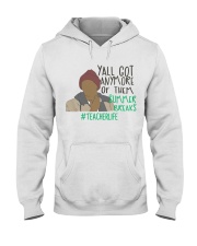 TEACHER LIFE Hooded Sweatshirt tile