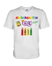 KINDERGARTEN V-Neck T-Shirt tile
