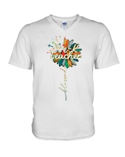 PRE-K TEACHER V-Neck T-Shirt tile