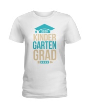 KINDERGARTEN GRAD Ladies T-Shirt tile