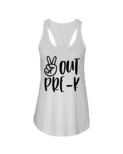 PEACE OUT PRE-K Ladies Flowy Tank tile