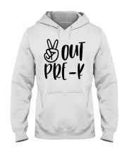 PEACE OUT PRE-K Hooded Sweatshirt tile