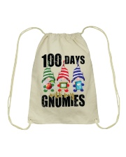 100 Days With My Gnomies Drawstring Bag tile