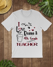 4TH GRADE TEACHER Classic T-Shirt lifestyle-mens-crewneck-front-18