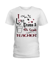 4TH GRADE TEACHER Ladies T-Shirt thumbnail
