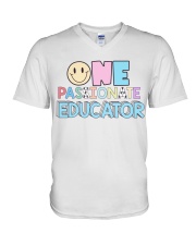EDUCATOR V-Neck T-Shirt tile