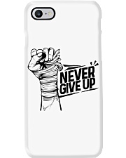 never give up Phone Case thumbnail