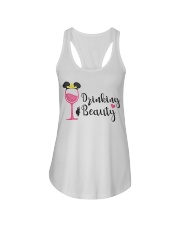 DRINKING BEAUTY Ladies Flowy Tank front