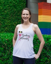 DRINKING BEAUTY Ladies Flowy Tank lifestyle-bellaflowy-tank-front-2