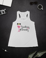 DRINKING BEAUTY Ladies Flowy Tank lifestyle-bellaflowy-tank-front-4