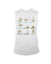 GIRAFFE YOGA VECTOR STYLE Sleeveless Tee thumbnail
