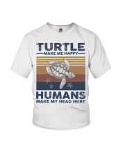 TURTLE GRUNGE STYLE TSHIRT Youth T-Shirt thumbnail