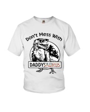 DONT MESS WITH DADDYSAURUS Youth T-Shirt thumbnail