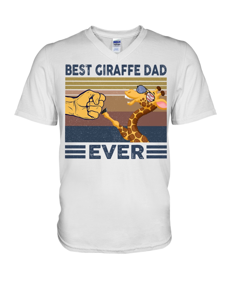 GIRAFFE VINGATE STYLE TSHIRT V-Neck T-Shirt